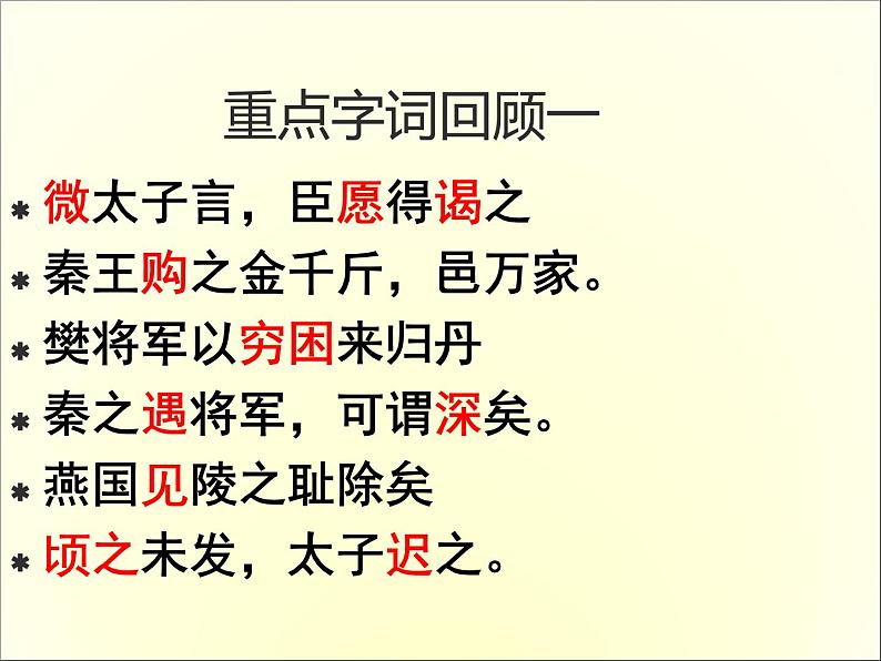 高中语文人教版必修1 第二单元 5 荆轲刺秦王 课件（共16页）第5页