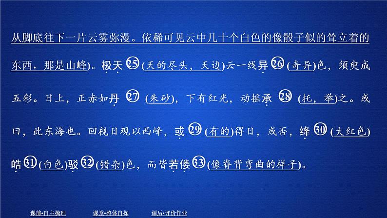 2020-2021学年高中语文部编版必修上册登泰山记课件（33张）（全国版）第6页