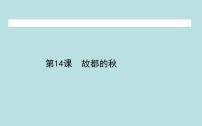 高中语文人教统编版必修 上册14.1 故都的秋示范课课件ppt