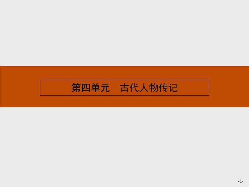 人教版语文必修4同步教学课件：4.11廉颇蔺相如列传01