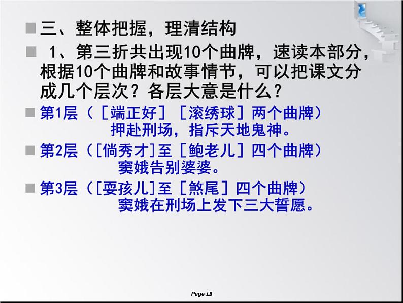 人教版语文 必修四 1.《窦娥冤》课件（22张}第8页