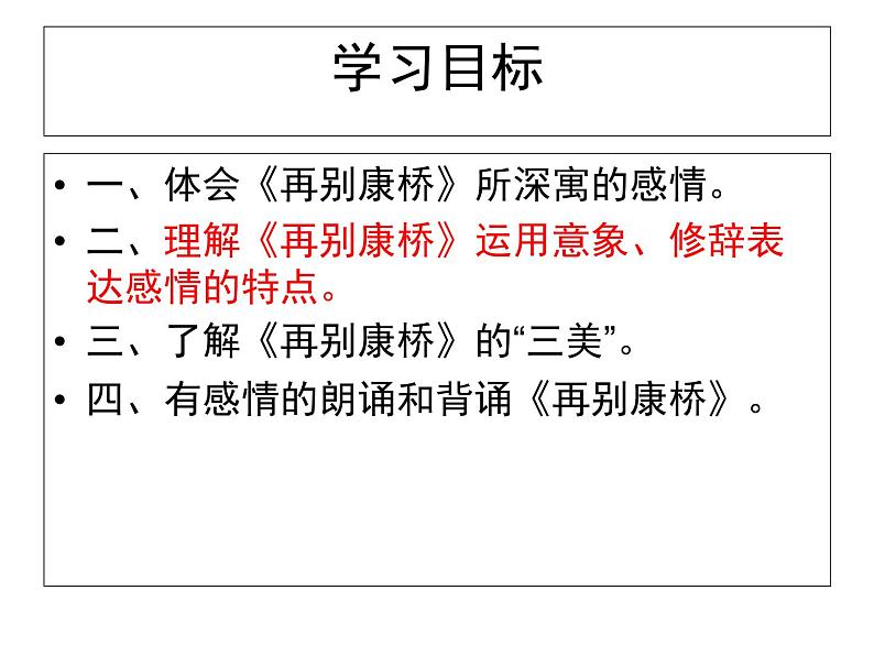 人教版高一语文必修一第二课《再别康桥》优秀课件课件（共35张PPT）第2页