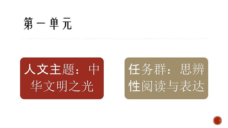 部编版语文必修上册必修下第一、八单元教学建议 课件（26张）第2页