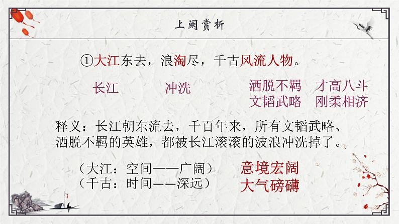 部编版语文必修上册9 念奴娇·赤壁怀古 教学课件（24张）06