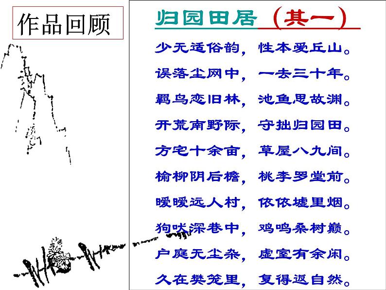 2020-2021学年统部版高中语文选择性必修下册第三单元10.2《归去来兮辞（并序）》课件（96张PPT）第5页