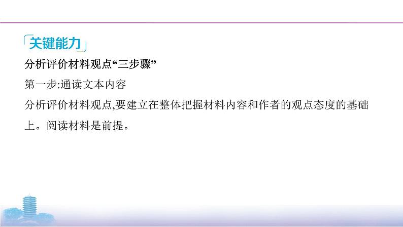 05-专题一　考点四　分析评价材料观点课件PPT第4页