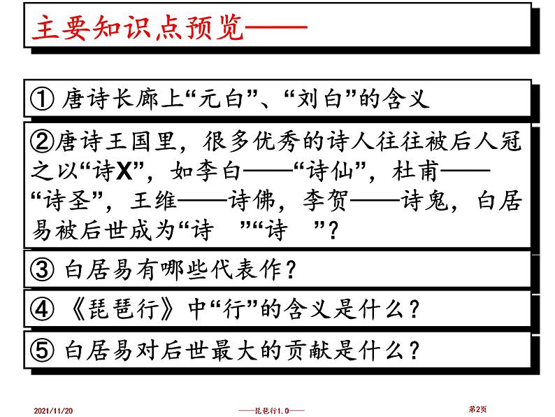 琵琶行(完整版)全解课件PPT02