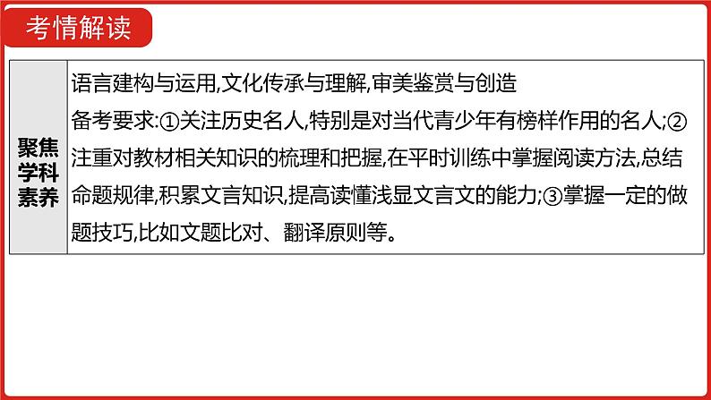 全国通用高中语文二轮专题《第二部分 专题四 文言文阅读》课件第5页