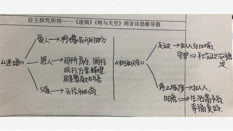 13《迷娘》《树和天空》比较阅读课件25张 2021-2022学年高中语文统编版选择性必修中册第四单元第6页