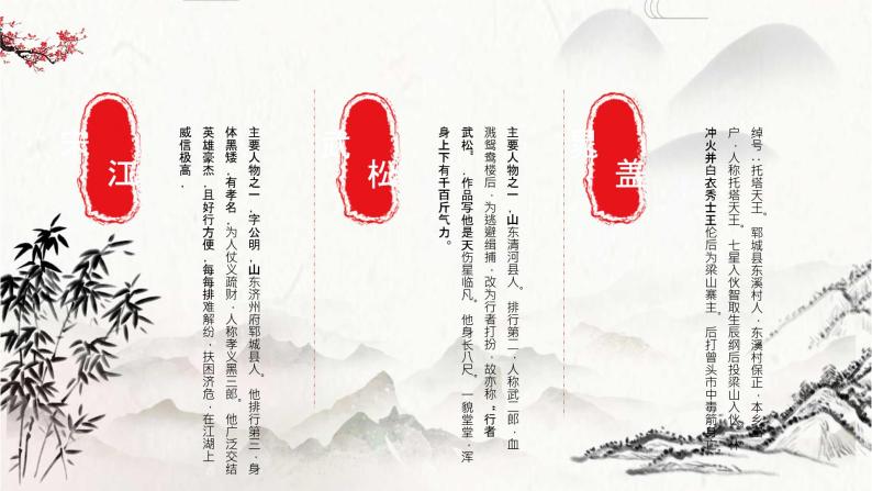 中国经典文学著作《水浒传》施耐庵名著导读通用PPT课件PPT08