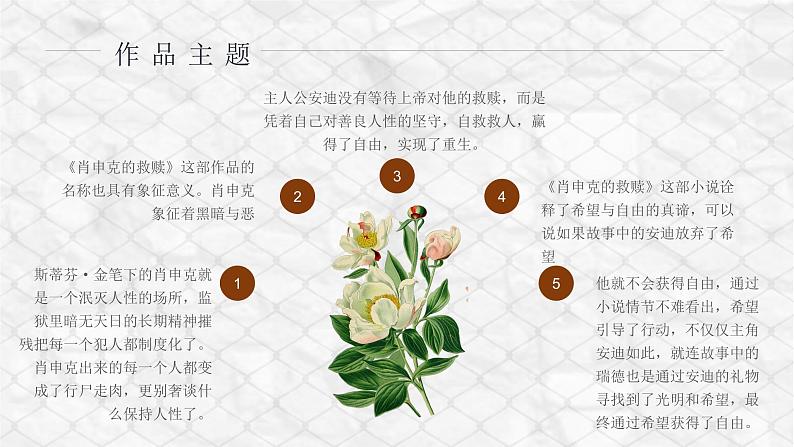 读书分享斯蒂芬金《肖申克的救赎》内容简介名著导读PPT课件PPT第5页