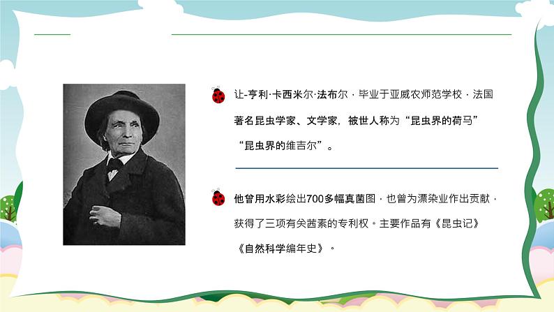 中小学生必读文学作品《昆虫记》书籍导读经典片段摘抄赏析PPT课件PPT第6页