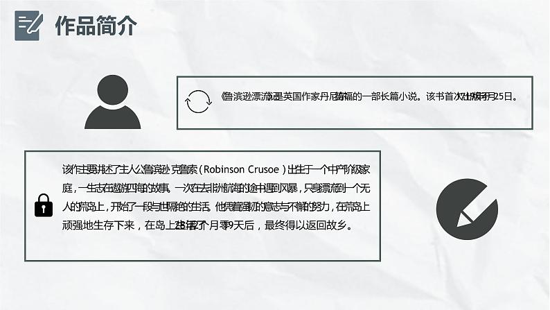 教师备课专用鲁滨逊漂流记丹尼尔笛福著名著赏析故事简介人物简介PPT课件PPT第7页