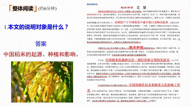 高考语文复习--实用类文本阅读2 连续性文本阅读科普类（课件）07