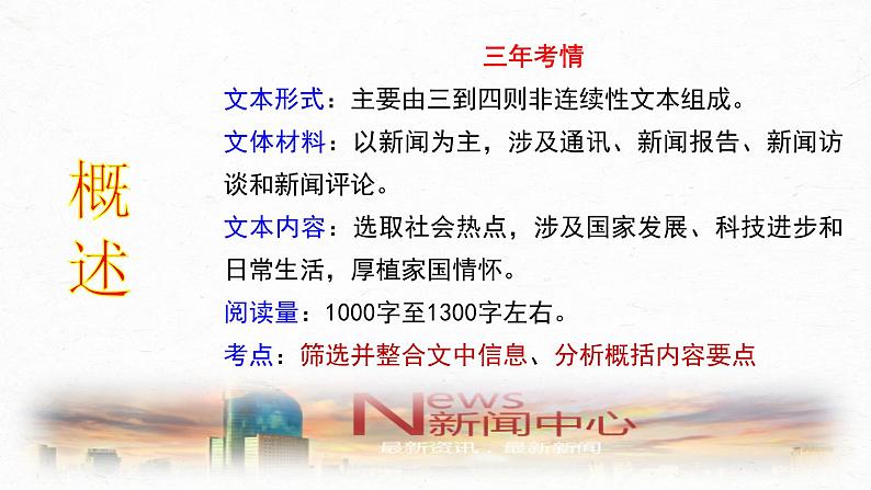 高考语文复习-- 实用类文本阅读4 非连续性实用文本整体阅读（课件）02