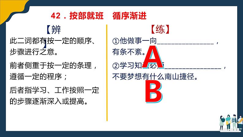 语文高考复习--- 近义成语辨析积累（讲解版）3 (1)课件PPT第4页