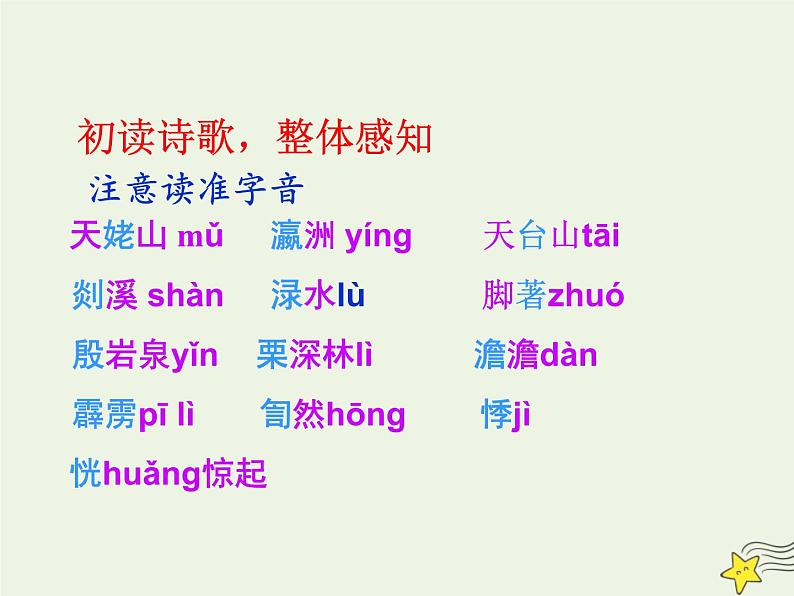 2021_2022年新教材高中语文8.1梦游天姥吟留别课件部编版必修上册202109292165第8页