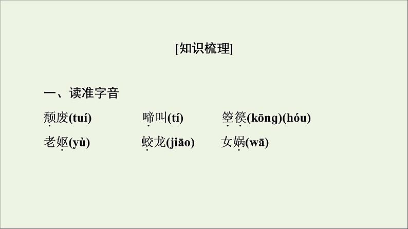 2021_2022学年高中语文第3单元因声求气吟咏诗韵李凭箜篌引课件新人教版选修中国古代散文欣赏20210927219102