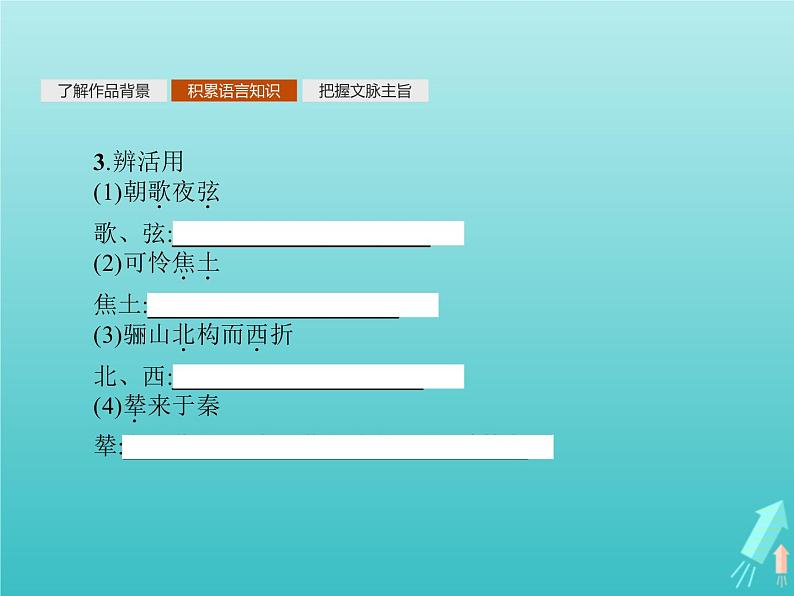 2021_2022学年高中语文第四单元创造形象诗文有别阿房宫赋课件新人教版选修古代诗歌散文20210913141405