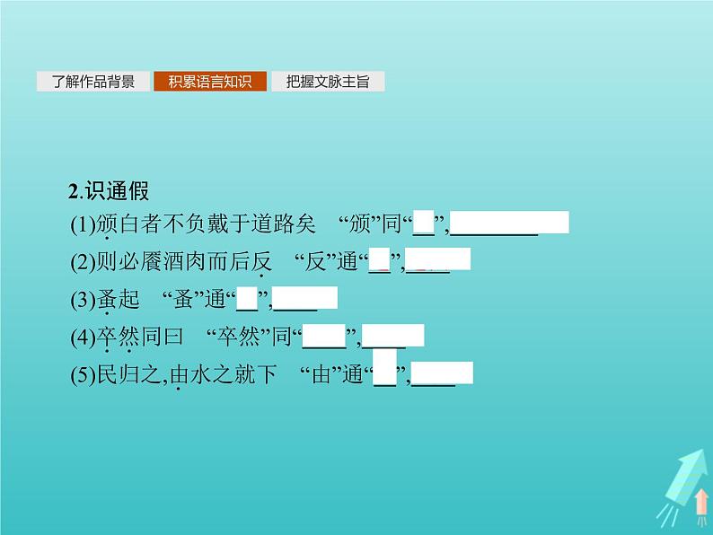 2021_2022学年高中语文第二单元孟子蚜一王好战请以战喻课件新人教版选修先秦诸子蚜20210916132807