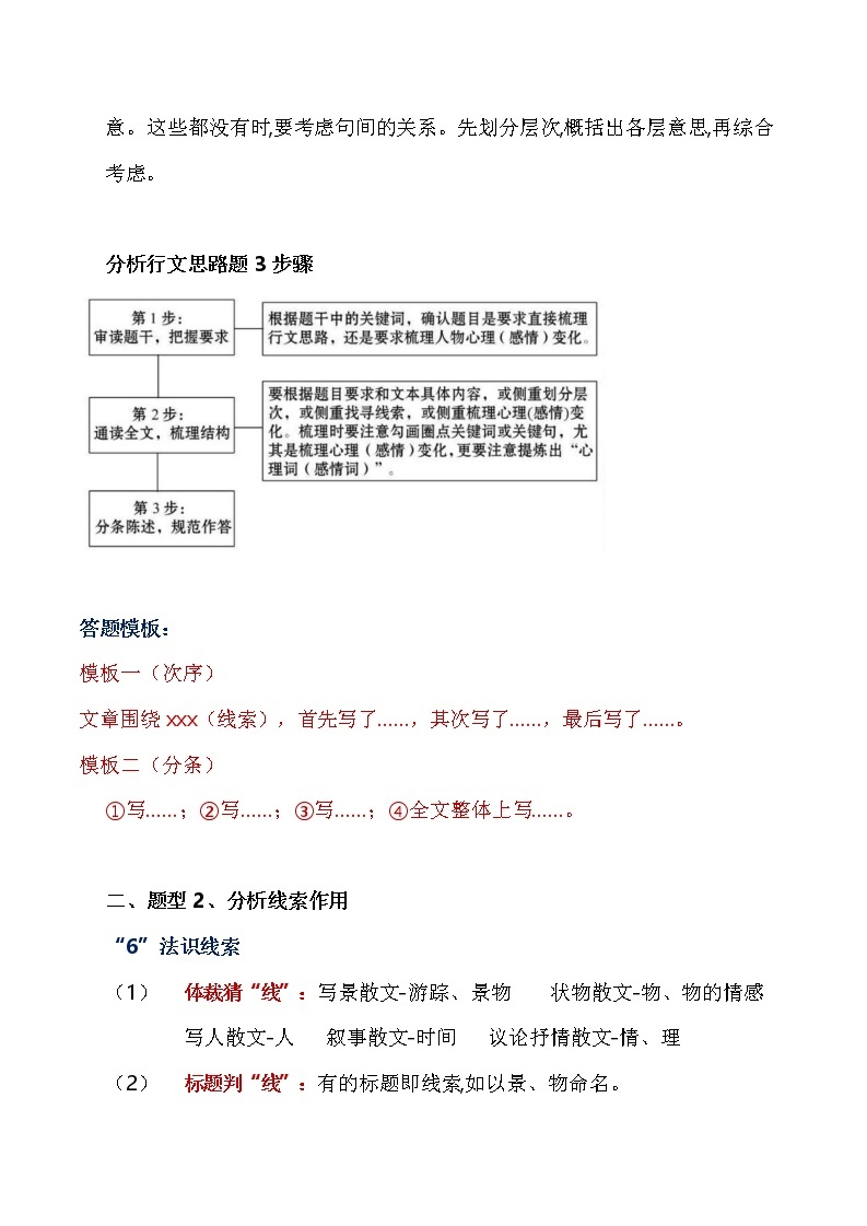 2022高考现代文阅读之散文篇+预测作文主题1教案03