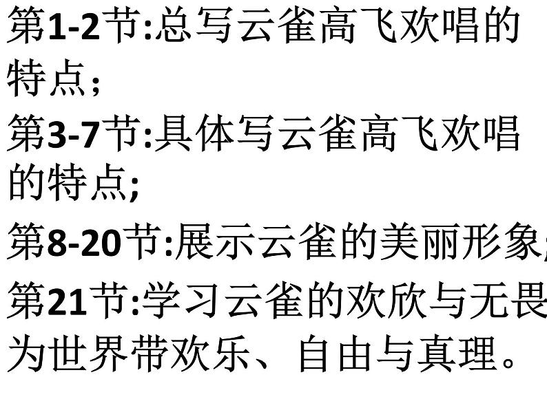 部编版高中语文必修上第一单元 致云雀课件PPT第6页