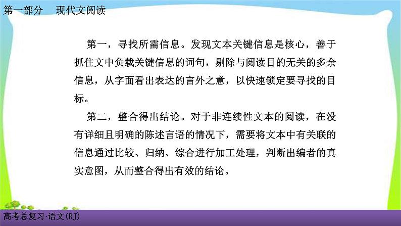 人教版高考语文总复习第一部现代文阅4新闻阅读课件PPT06