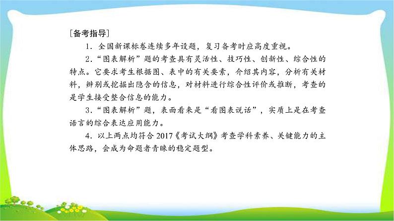 高考语文总复习专题十四图表解析课件PPT第4页