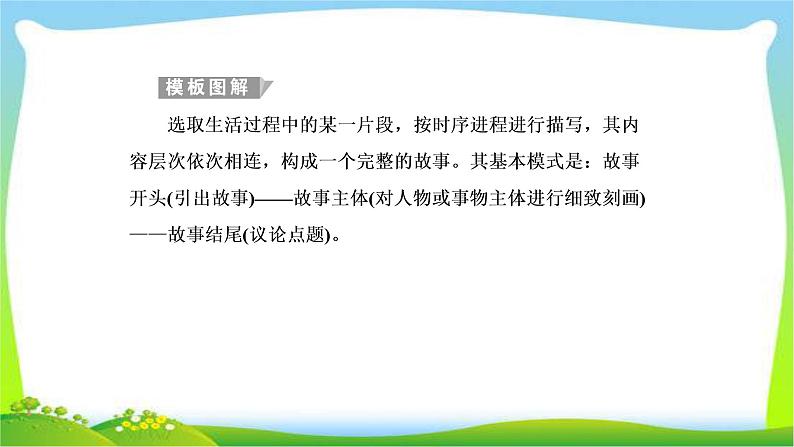 高考语文总复习专题十七写作三记叙文技巧指导课件PPT第3页