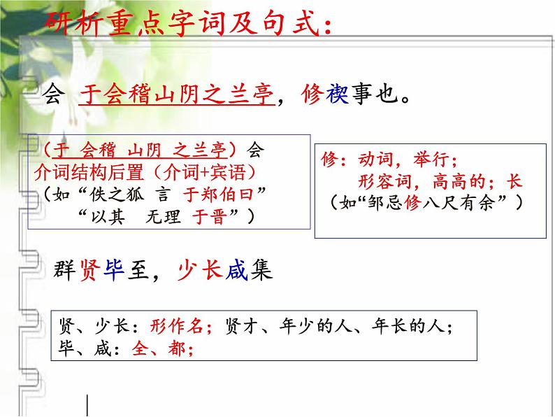 10.1《兰亭集序》课件19张2020-2021学年统编版高中语文选择性必修下册第5页