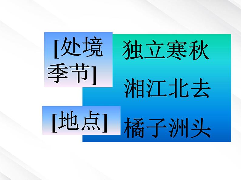 语文：1.1《沁园春 长沙》课件（12）（新人教版必修1）05