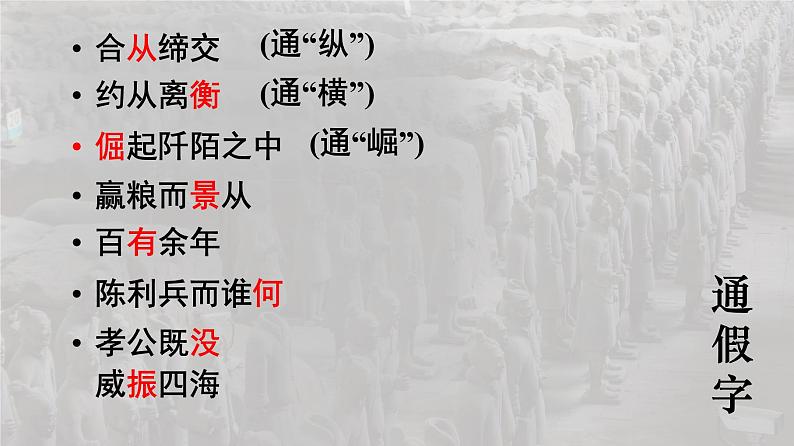 11.1《过秦论》课件105张2021-2022学年统编版高中语文选择性必修中册第7页