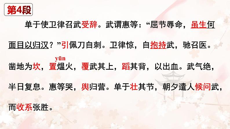 10《苏武传》课件67张2021-2022学年统编版高中语文选择性必修中册第2页