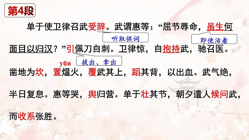 10《苏武传》课件67张2021-2022学年统编版高中语文选择性必修中册第5页