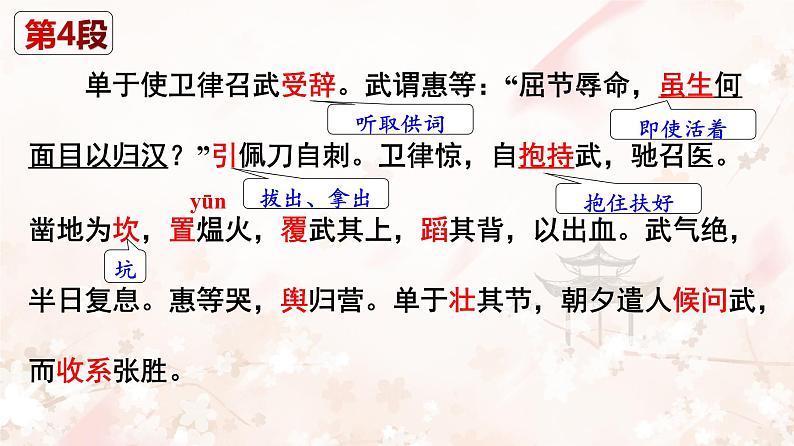 10《苏武传》课件67张2021-2022学年统编版高中语文选择性必修中册第7页