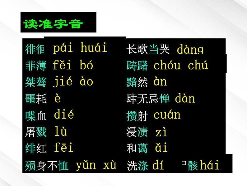 语文：3.7《记念刘和珍君》课件（4）（新人教版必修1）08