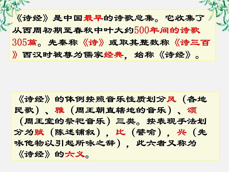 学年高一语文课件：2.4《采薇》（新人教版必修2）第5页