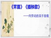 插秧歌PPT课件免费下载