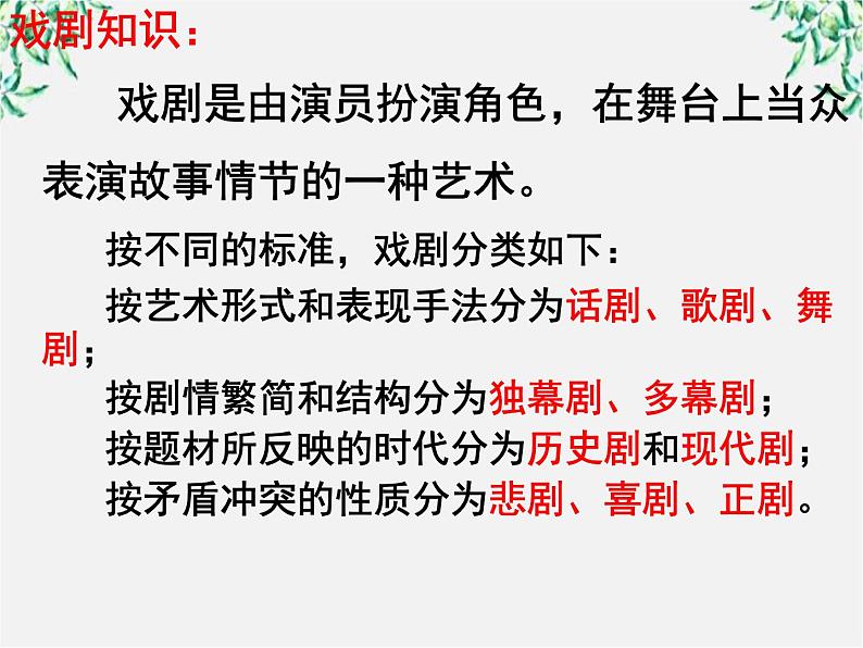 -学年高二语文：1.2 雷雨 课件（人教版必修4）1004第6页