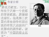 年高二语文暑期备课课件：1.2《雷雨》4（人教版必修4）987