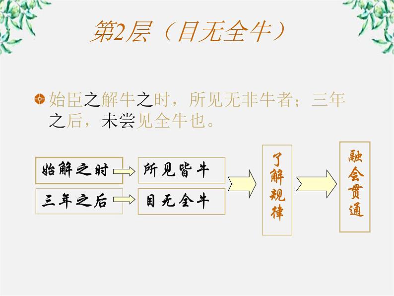 高中语文之《庖丁解牛》2(人教版选修)课件PPT第6页