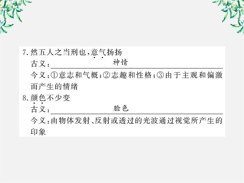 高考语文一轮全程复习方略配套课件：《项脊轩志》《五人墓碑记》人教大纲版第三册第5页