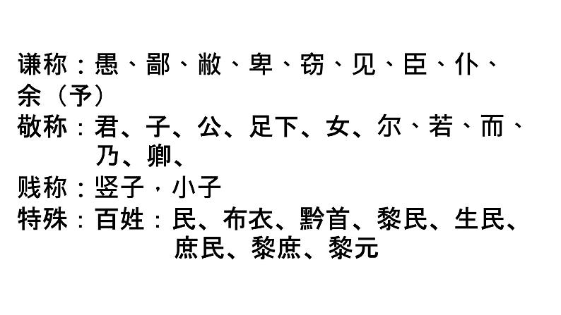 2022届高考语文复习文言实词小讲课件（30张PPT）第5页