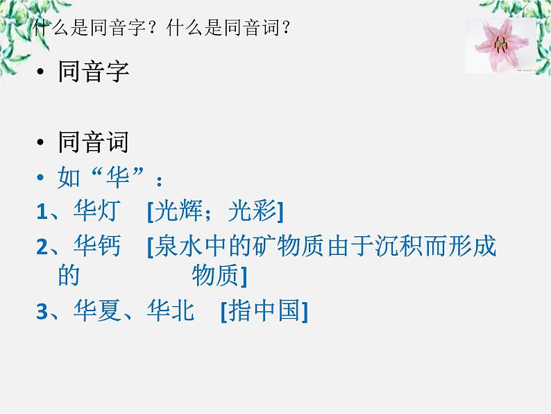 高中语文人教版选修大全：《耳听为虚──同音字和同音词》课件1第4页