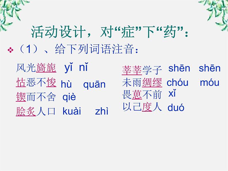 高中语文人教版选修大全：《迷幻陷阱──“误读”和“异读”》课件1第7页