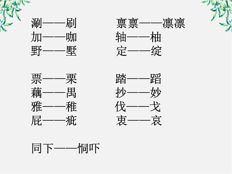 高中语文人教版选修大全：《迷幻陷阱──“误读”和“异读”》课件第2页