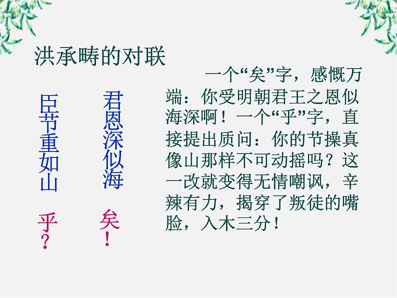 高中语文人教版选修大全：《“四两拨千斤”——虚词》课件02