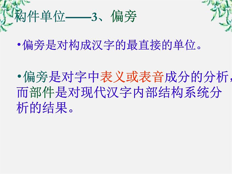 高中语文人教版选修大全：《方块的奥妙──汉字的结构》课件第7页