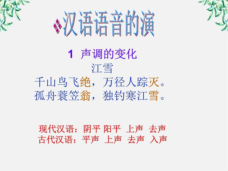 高二语文：1.2 《古今言殊》 课件2（人教版选修《语言文字应用》）第4页