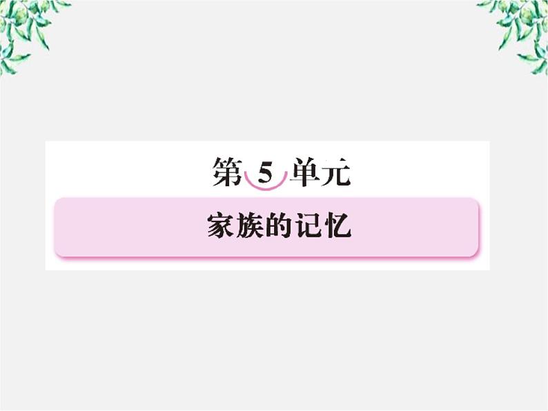 高二语文人教版选修 中国小说欣赏 9《祖孙之间》课件第1页